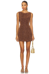 Atlas Suede Mini Dress