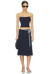 x free-est Opal Skirt Set In Navy Combo