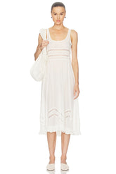 X Intimately Voile And Lace Midi Dress