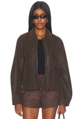 X We The Free Blair Faux Suede Sierra Jacket