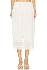 x Intimately FP Forever Young Pant In White Alyssum