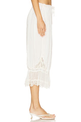 x Intimately FP Forever Young Pant In White Alyssum