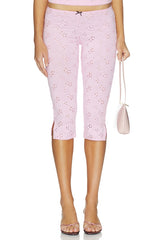 Full Bloom Capri Pant In Sweet Dream