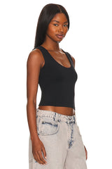 x Intimately FP Clean Lines Muscle Cami In Black