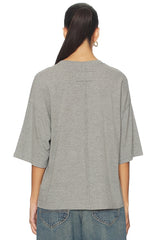 x We The Free Perfect Oversized Tee In Heather Grey