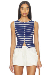 Tilly Striped Vest