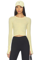 x FP Movement Tempo Ruched Long Sleeve Top