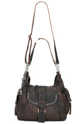 x We The Free Leigh Distressed Hobo Bag