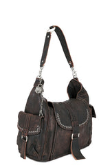 x We The Free Leigh Distressed Hobo Bag