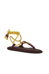 Flò Twin Beaded Sandal