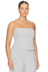 Essential Suiting Strapless Top