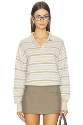 Collegiate Stripe Polo