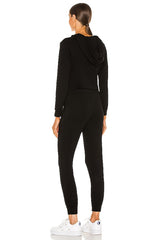 Supersoft Fleece Hooded Jumpsuit