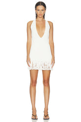 Draped Loop Mini Dress