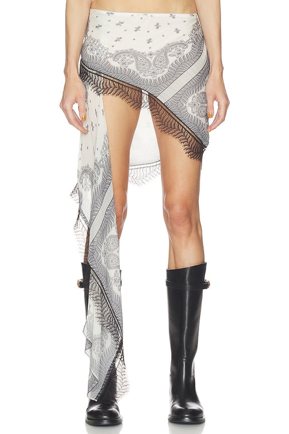 Spiral Bandana Skirt