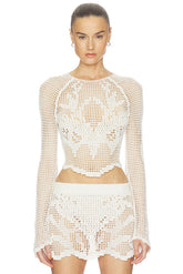 Crochet LS Top