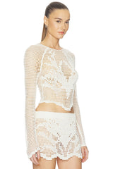 Crochet LS Top