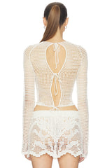 Crochet LS Top