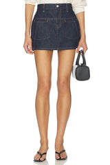 Denim Mini Skirt