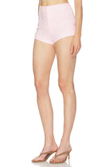 Washed Linen Micro Short