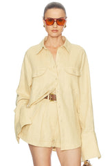 Washed Linen Shirt