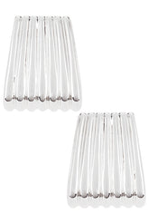 Ribbed Maxi Earrings