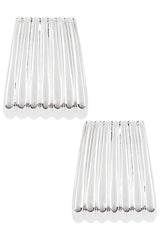 Ribbed Maxi Earrings