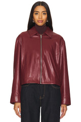 x REVOLVE Rapha Faux Leather Jacket