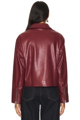 x REVOLVE Rapha Faux Leather Jacket