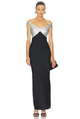 The Metallic Bonnie Gown