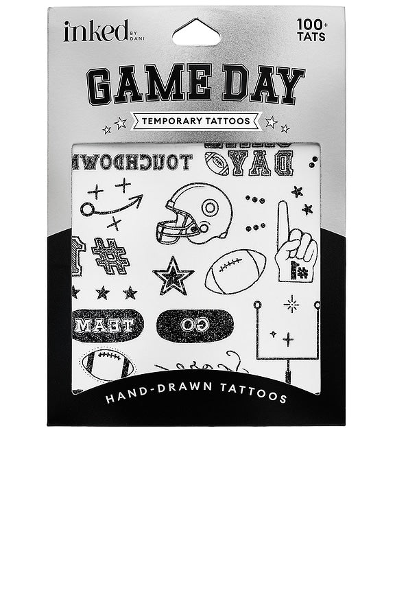 Game Day Touchdown Tattoos