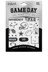 Game Day Touchdown Tattoos