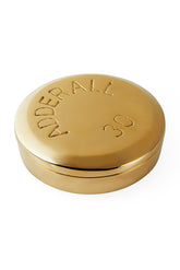 Adderall Brass Pill Box