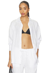 Lightweight Canvas Linen Shirt