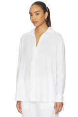 Lightweight Canvas Linen Shirt