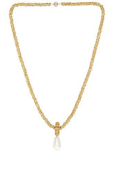 Pearl Drop Linea Necklace