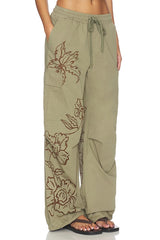 Cotton Parachute Pant