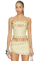 Corset With Oversized Studs