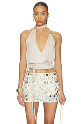 Strappy Halter Top