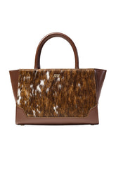 Juliette Winged Cow Print Crossbody
