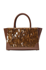Juliette Winged Cow Print Crossbody