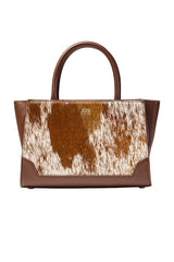 Juliette Winged Cow Print Crossbody
