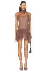 Beaux Tiered Mini Dress