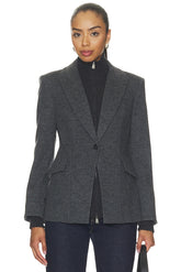 Auden Knit Combo Blazer