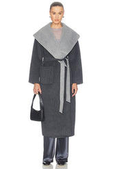 Allura Reversible Belted Coat