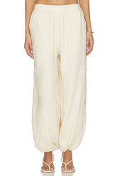 Selah Linen Lace Balloon Pant