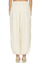 Selah Linen Lace Balloon Pant
