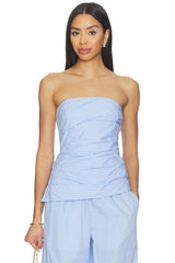 Emerson Ruched Bustier Top