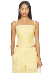 Lenora Bustier Top
