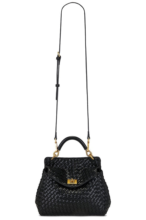 Lucia Classic Top Handle Woven Bag